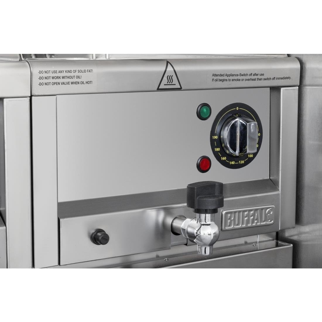 Buffalo Buffalo 600-serie elektrische friteuse, 8 liter, foto 6 van 6