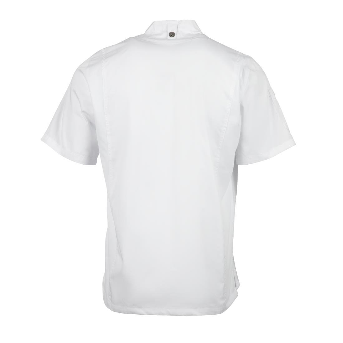 Chef Works Chef Works Springfield unisex koksbuis met rits wit M, foto 6 van 6