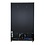 Polar Polar Displaykoeling met klapdeuren en lichtbak 950 liter zwart | +2°C tot +6°C | 120x73xH204 cm.