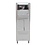 Polar Polar Koelkast - vriezer combinatie RVS | Capaciteit koelkast: 165Ltr. Capaciteit vriezer: 153 liter