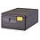 Cambro Cambro GoBox Full-Size Top Loader 4" Deep Black GN1/1 | Extern 40x60xH21.5 cm.