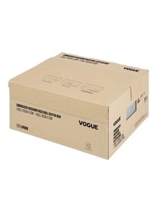 Vogue Vogue vacuümverpakkingsrol met snijdoos (reliëf) 200 mm en 300 mm dubbelverpakking