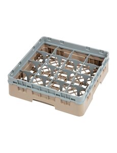 Cambro Cambro Camrack vaatwaskorf met 16 compartimenten max. glashoogte 9,2cm