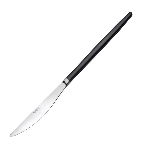 Amefa Amefa Soprano tafelmes zwart gecoat PVD 23 cm. | 12 stuks