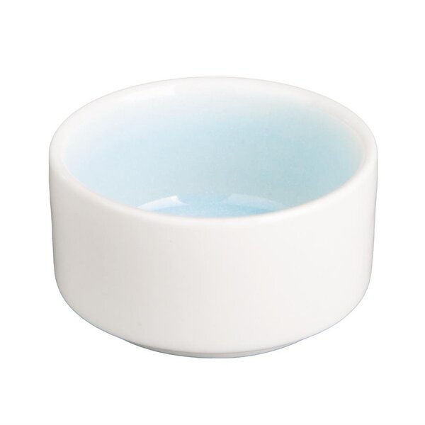 Olympia Olympia Fondant dipschaaltjes aqua blauw 70mm (12 stuks)