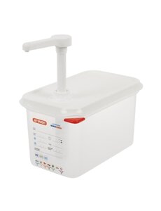 Araven Saus dispenser 1/4 GN | 4.3 liter | Doses van 30 ml