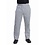 Whites Whites Vegas unisex koksbroek zwart-wit geruit M