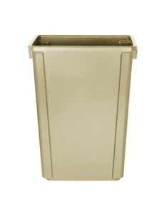 Jantex Jantex smalle afvalbak beige 60ltr