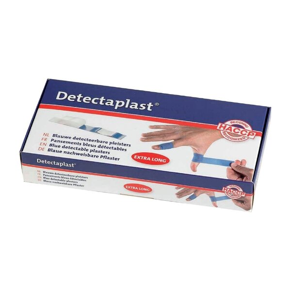 Detectaplast Detectaplast waterdichte pleister 18 x 2 cm - 100 st