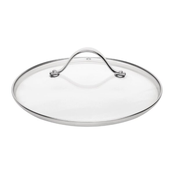 Vogue Vogue glazen steelpan deksel 180mm