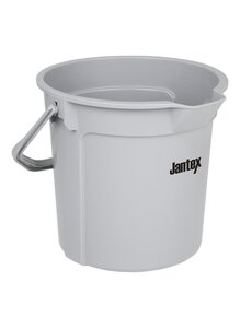 Jantex Grijze maatemmer met schenktuit 14 liter