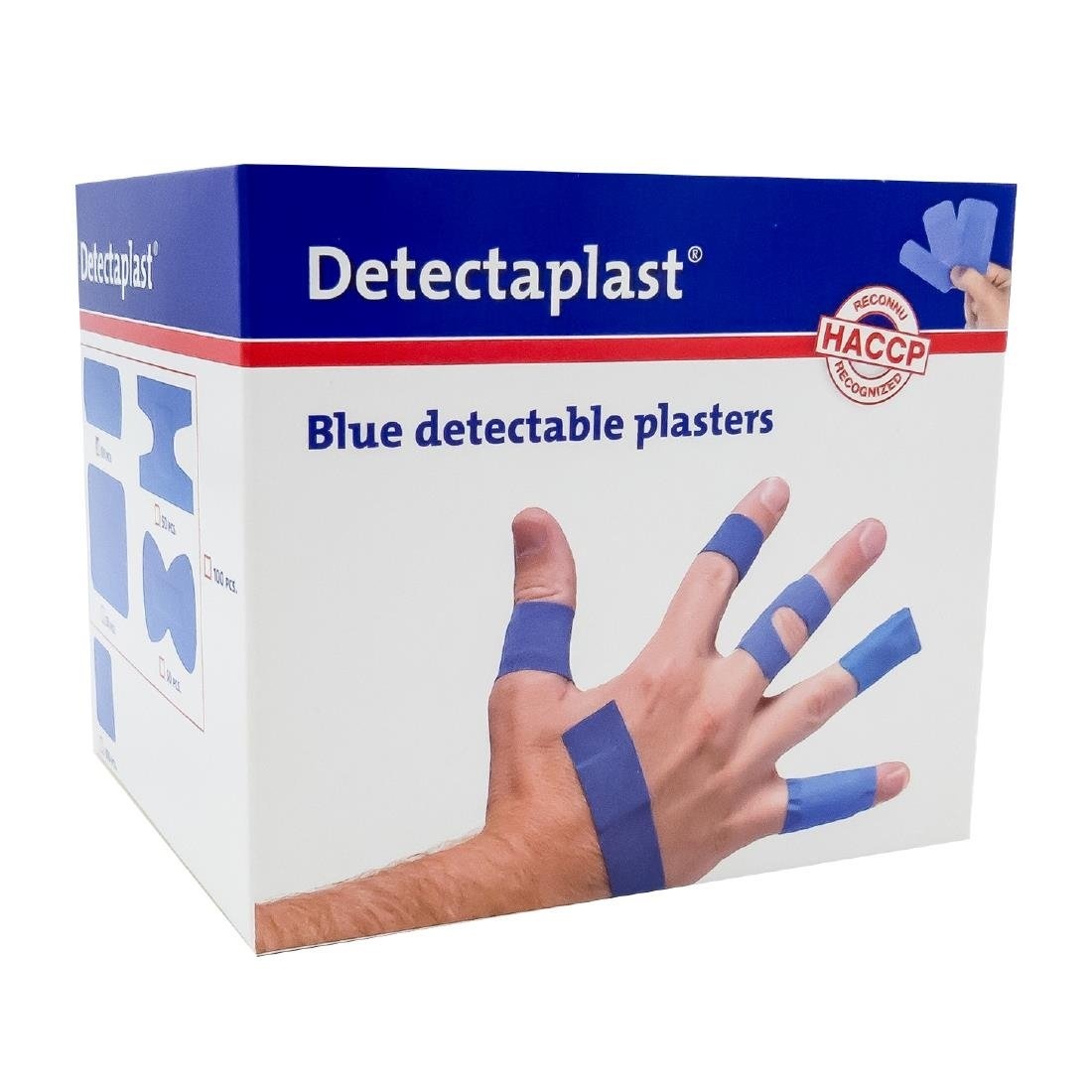 Detectaplast Detectaplast elastische pleisters doos - 100 st