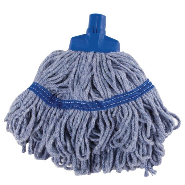 Scot Young SYR ronde mop 35,5cm blauw | 450g katoen