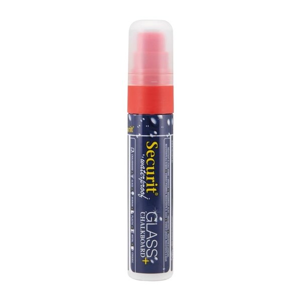 Securit Securit Waterproof krijtstift (Glas + Krijtbord) in rood met 7-15mm penpunt