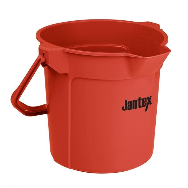 Jantex Jantex rode maatemmer met schenktuit 10ltr