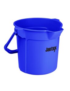 Jantex Jantex blauwe maatemmer met schenktuit 10ltr