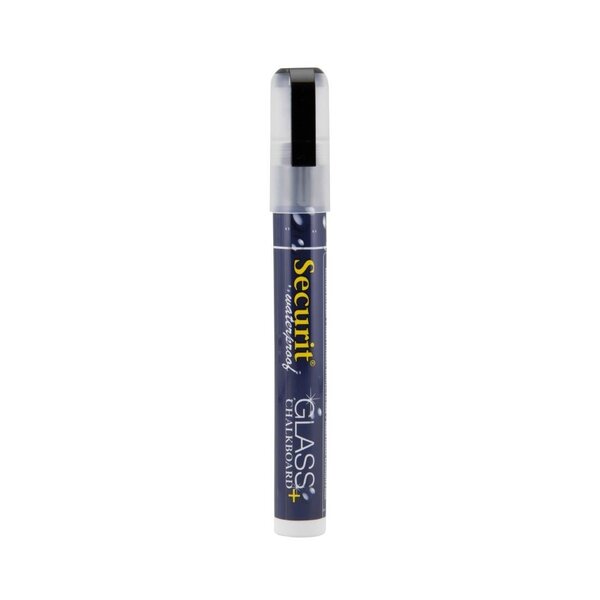 Securit Securit Waterproof krijtstift (Glas + Krijtbord) in zwart met 2-6mm penpunt