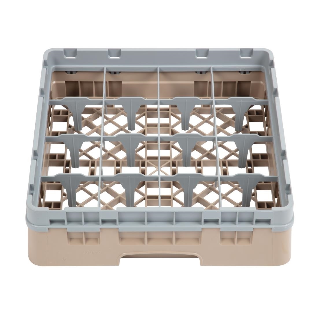 Cambro Cambro Camrack vaatwaskorf met 16 compartimenten max. glashoogte 9,2cm