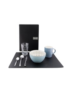 Securit Leather Range Raw Bonded lederen placemat | 450x330 mm.