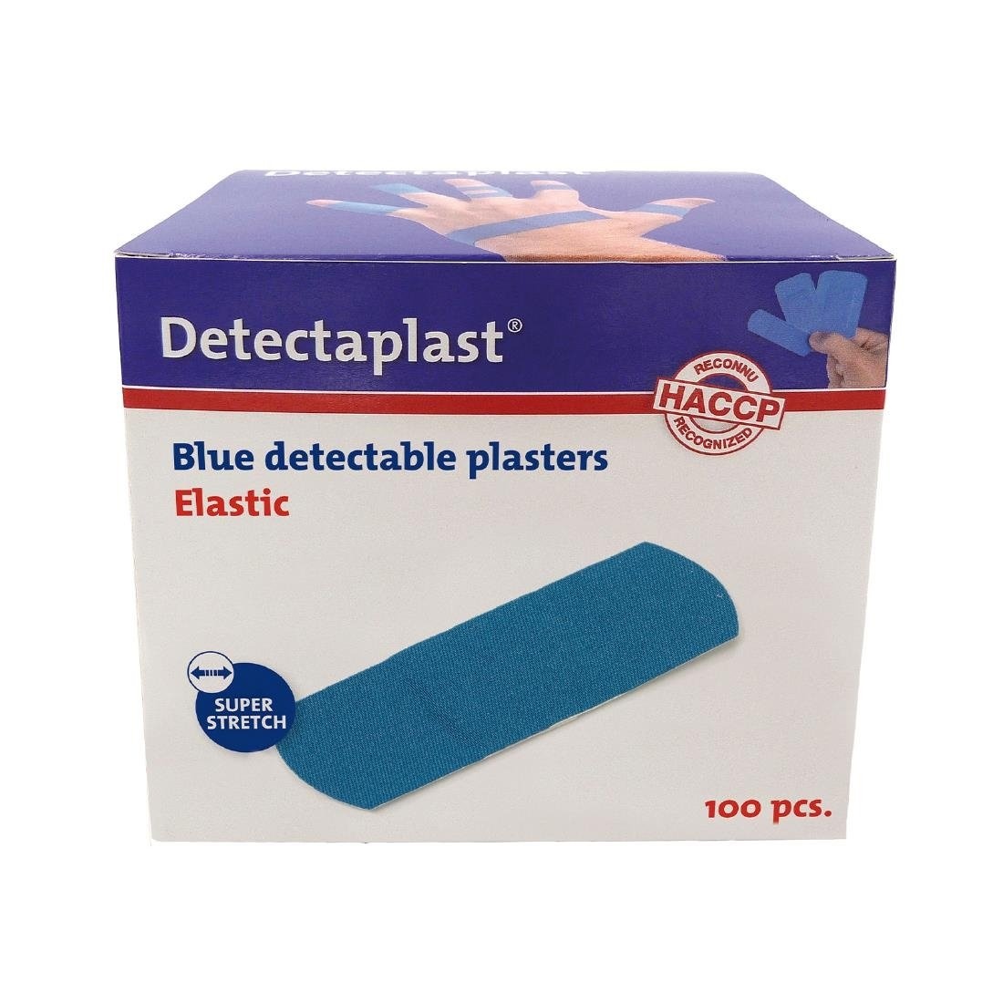 Detectaplast Detectaplast elastische pleister 25x72mm - 100 st, foto 3 van 6