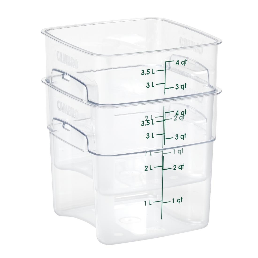 Cambro Cambro FreshPro Camsquare vershouddoos 3.8Ltr, foto 3 van 6
