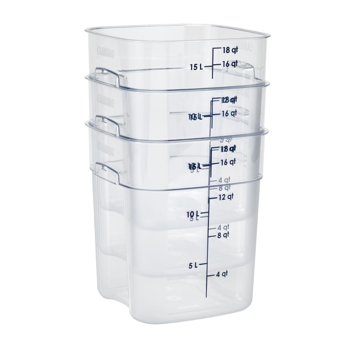 Cambro Cambro FreshPro Camsquare vershouddoos 17,2Ltr, foto 4 van 6