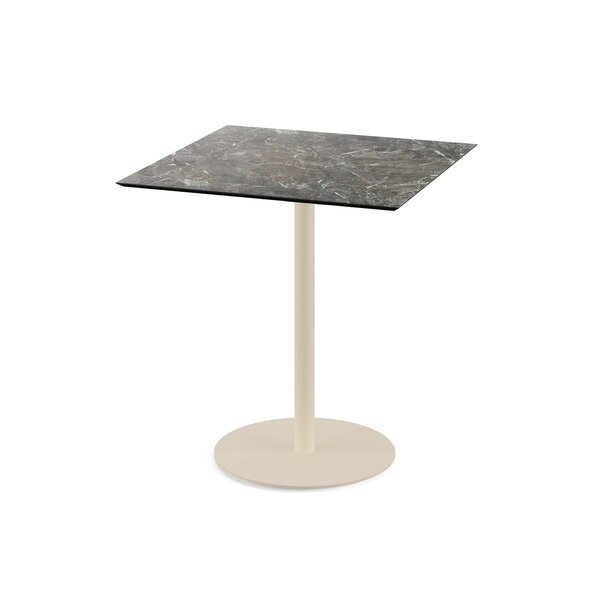 Veba Urban Terrastafel zand frame + Galaxy Marble HPL 70x70 cm