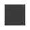Veba X Cross Terrastafel zwart frame + Midnight Marble HPL 70x70 cm