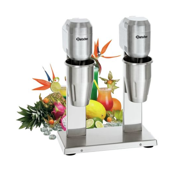 Bartscher Drankenmixer mixen en shaken 2x 700 ml. | 800Watt