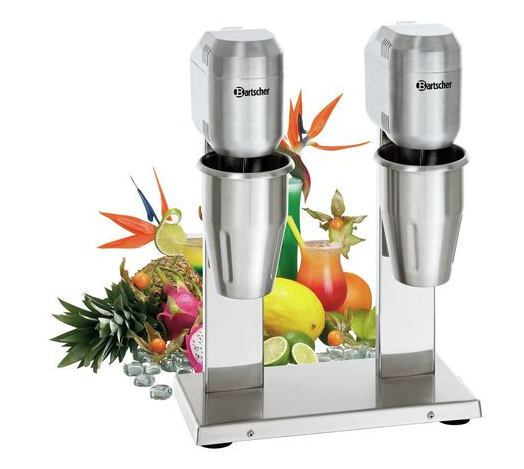 Bartscher Drankenmixer mixen en shaken 2x 700 ml. | 800Watt