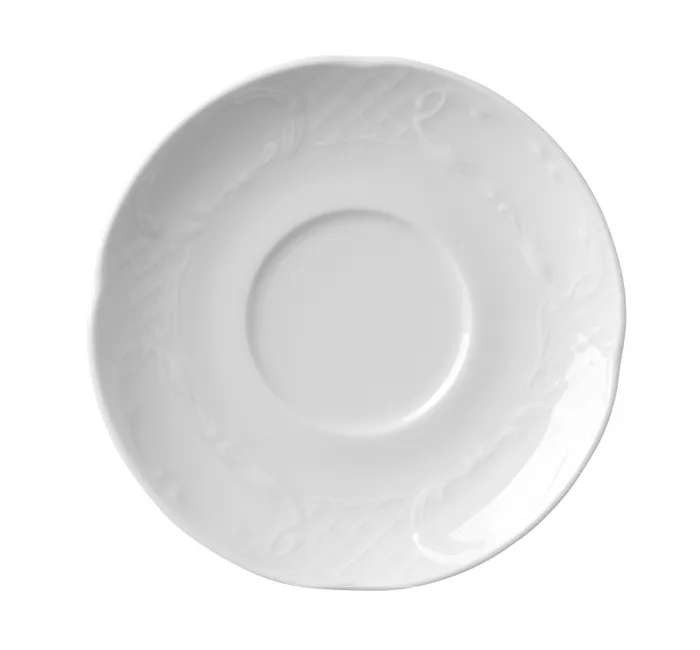 Hendi Flora soepkopschotel | Ø158mm | Wit hotelporselein