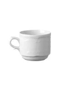 Hendi Flora espressokop | 12cl - Ø65mm | Wit hotelporselein