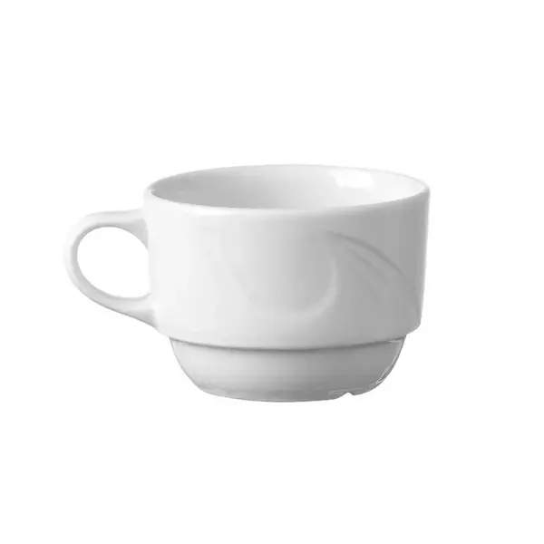 Hendi Karizma koffiekop | 17cl. | Ø80mm | Wit hotelporselein | 798164