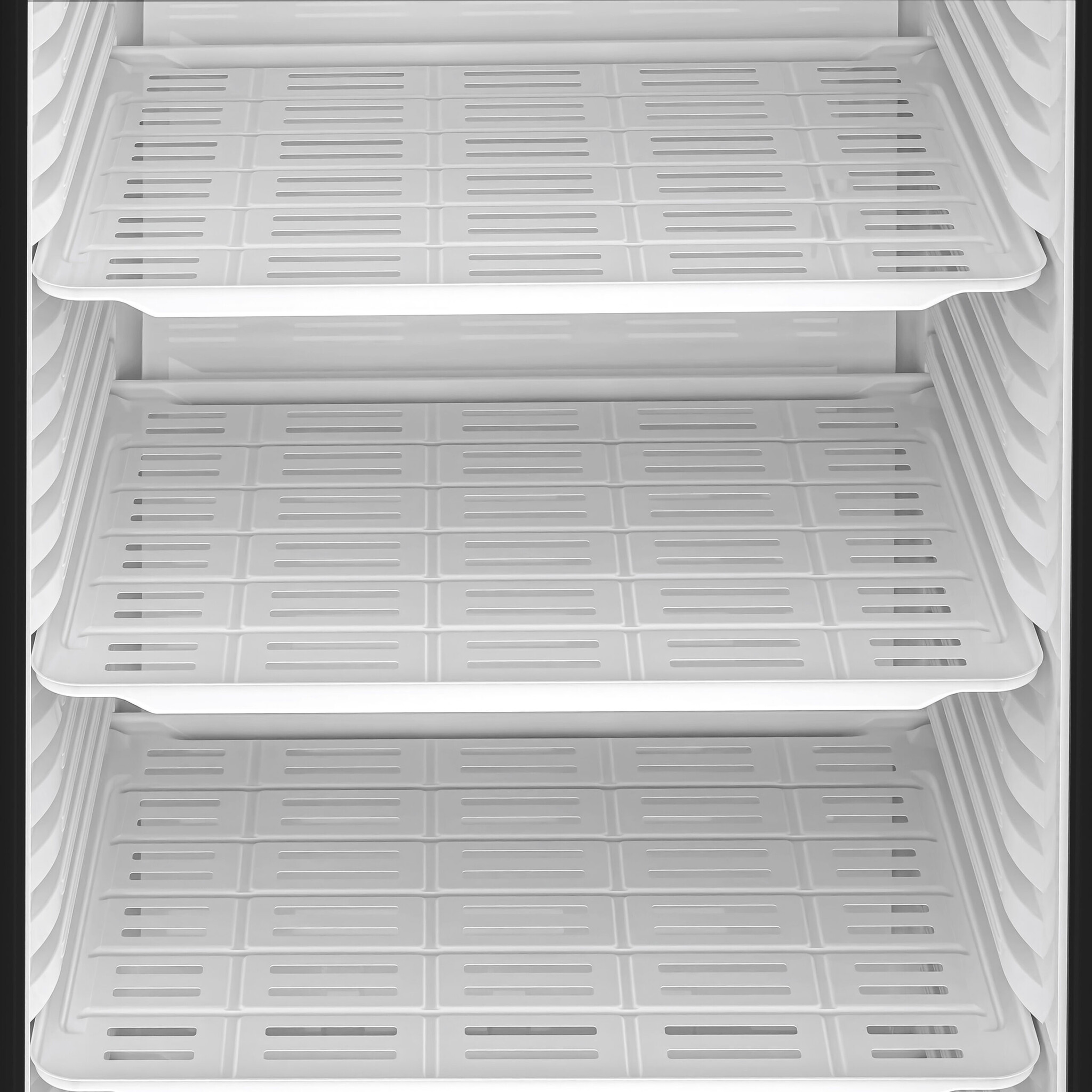 Cooldura Display koelkast 373L | Wit | Trolley optioneel | 60(B)x60(D)x184cm(H), foto 3 van 4