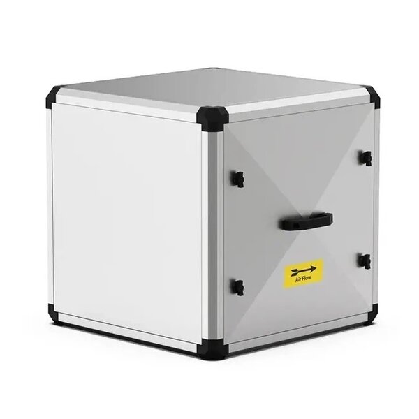 Qusinox Afzuigmotor in box 6000 m3/h | Box 750x750x750mm 1100 watt, 230V 11 Amp