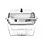 Hendi Hendi Chafing dish met kunststof handvat GN1/1  | Set van 4
