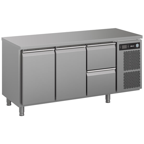 Hoshizaki  Koelwerkbank Hoshizaki/Gram | 2 deuren 2 laden | GN1/1 | 1755(B)x700(D)x880mm(H)