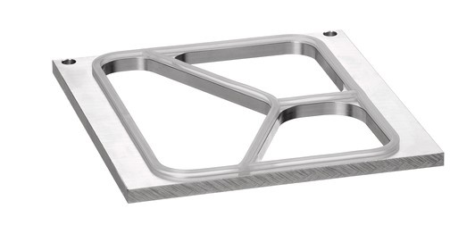 Bartscher Sealframe aluminium 23180-3 | Afm. 233x220 mm