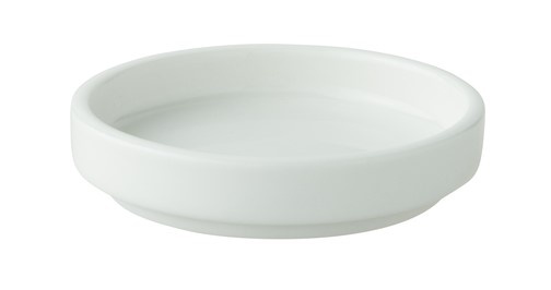 Fancy Ivory theetip | Ø 8cm | Per 6