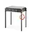 Hendi Hendi Roast Master Pro gasbarbecue Zwart | 11,6kW | 2 roosters 470x320 mm.