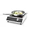 Hendi Inductiekookplaat | Model 3500 M | 3500W/230V | 32,7x42,5x(H)10cm