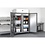 Polar Koelkast met dubbele deur 1400 liter RVS | -2°C tot +8°C | Energieklasse A | 140x81xH215cm