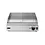 Hendi Bakplaat 1/2 glad, 1/2 geribd Profi Line | 2400W | Grill oppervlak 518x328 mm | 203156