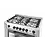 Hendi Gasfornuis met oven | Hendi | 5-pits | 14,3kW | 90x65,5x(H)90cm