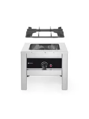 HCB Pro-line Wokbrander - hokker - 60 x 60 cm - 22 kW -RVS - Horeca Online Store