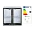 Arktic Barkoeling met 2 klapdeuren 228 liter | 2/10C° | 90x53xH86,5cm