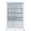 Husky Koelkast met glasdeur | KK111-WH-NL-HU | 130 Liter | LED | 54x54x(H)84cm