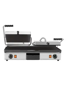 Milan Toast Milan Toast Contactgrill dubbel glad - 640x380x170mm