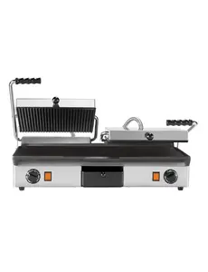 Milan Toast Milan Toast Contactgrill dubbel glad/half geribd - 640x380x170mm