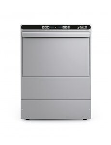 Saro Vaatwasmachine met wasmiddel en spoelpomp, Afvoerpomp en afvoerpomp  | 400V/6.6kW | Korf 50x50 cm.